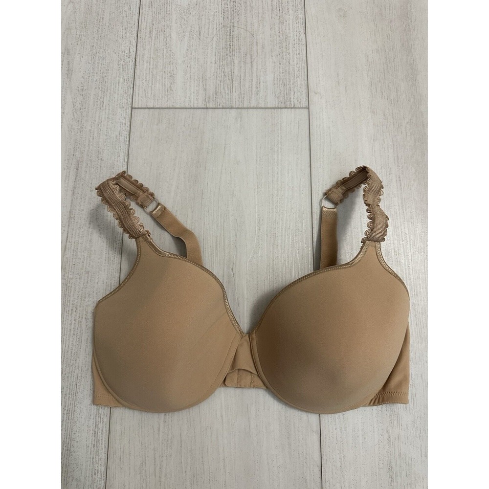 LE MYSTERE Rennaisance Carina Convertible Bra Underwire Sz 38D Nude‎